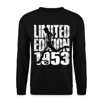 Édition limitée 1953 Édition limitée Football - Sweat-shirt Unisexe - noir - Devant - Alina (178cm) & Michal (187cm)
