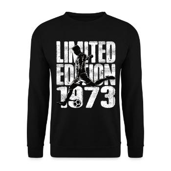 Édition limitée 1973 Édition limitée Football - Sweat-shirt Unisexe - noir - Devant - Alina (178cm) & Michal (187cm)