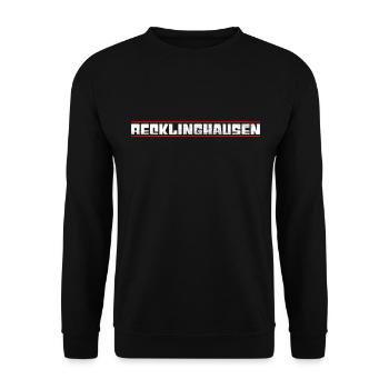 Recklinghausen - Unisex Pullover - Schwarz - Vorne - Alina (178cm) & Michal (187cm)
