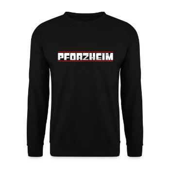 Pforzheim - Sweat-shirt Unisexe - noir - Devant - Alina (178cm) & Michal (187cm)