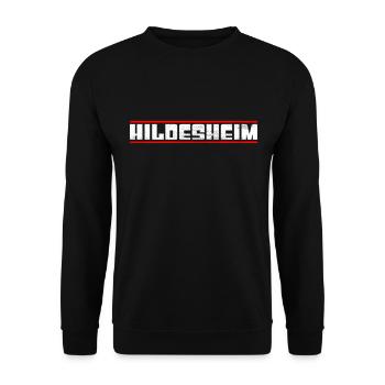 Hildesheim - Sweat-shirt Unisexe - noir - Devant - Alina (178cm) & Michal (187cm)