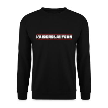 Kaiserslautern - Unisex Sweatshirt - black - Front - Alina (178cm) & Michal (187cm)