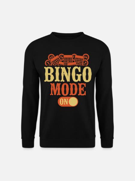 Bingo Player Bingo Mode On - Unisex Sweatshirt - black