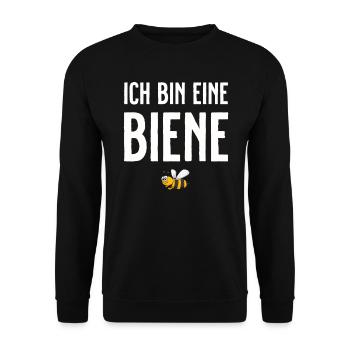 Beekeeper Tshirt Honey Bee Beekeeping Beekeeper - Unisex Sweatshirt - black - Front - Alina (178cm) & Michal (187cm)