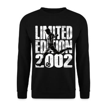 Édition limitée 2002 Édition limitée Football - Sweat-shirt Unisexe - noir - Devant - Alina (178cm) & Michal (187cm)