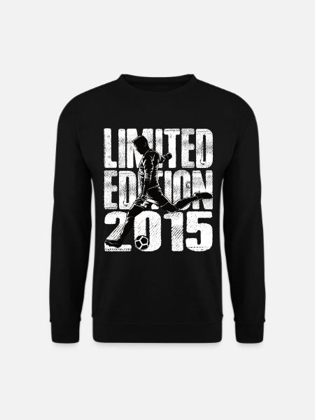 Limited Edition 2015 Limited Edition Fußball - Unisex Pullover - Schwarz