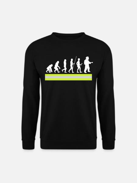 Firefighter Tshirt Firefighter Firefighter 112 - Unisex Sweatshirt - black