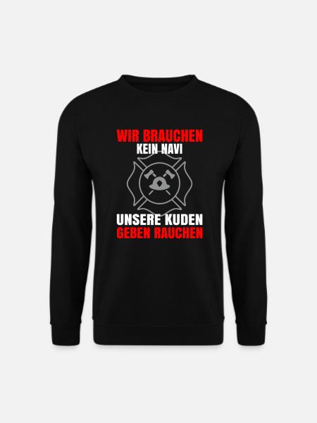 Firefighter Tshirt Firefighter Firefighter 112 - Unisex Sweatshirt - black
