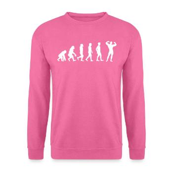 T-shirt de gymnastique drôle de remise en forme Gym d’entraînement - Sweat-shirt Unisexe - rose - Devant