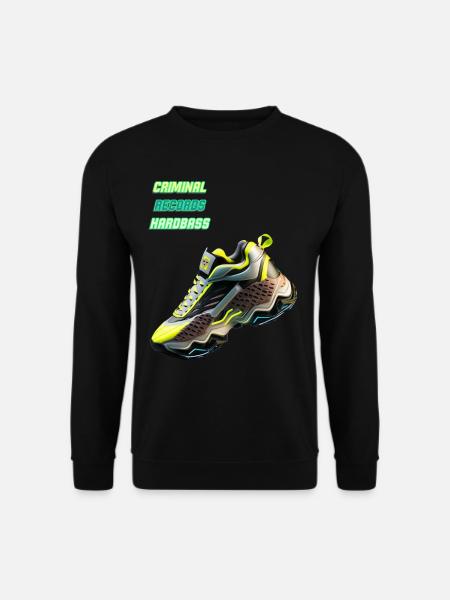 CRIMINAL SHOE - Unisex Sweatshirt - black