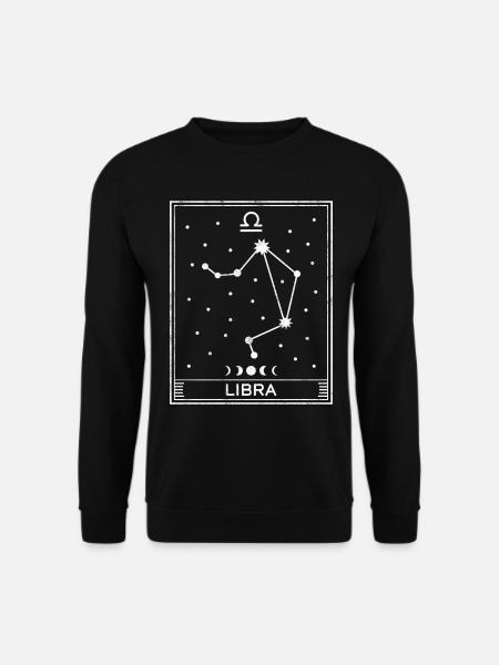 Libra Star Sign - Unisex Sweatshirt - black
