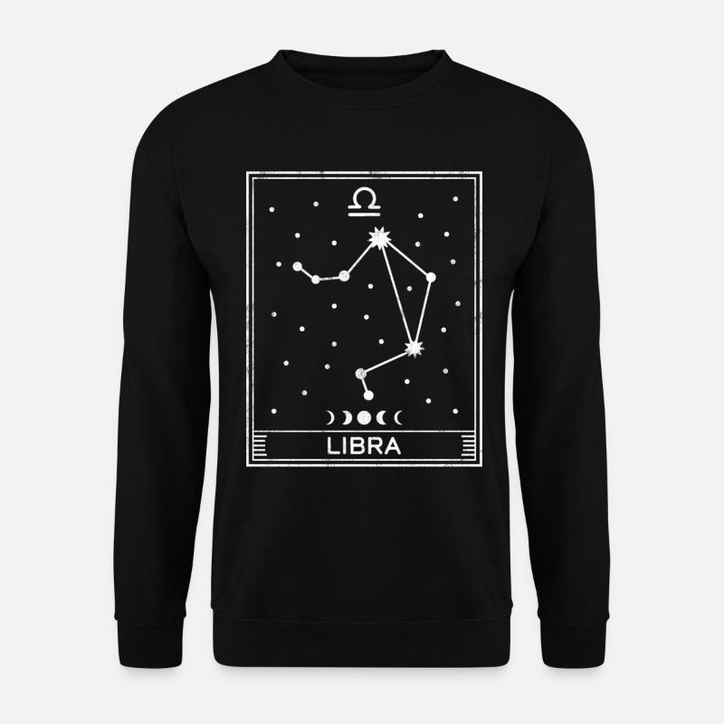 Libra Star Sign - Unisex Sweatshirt - black