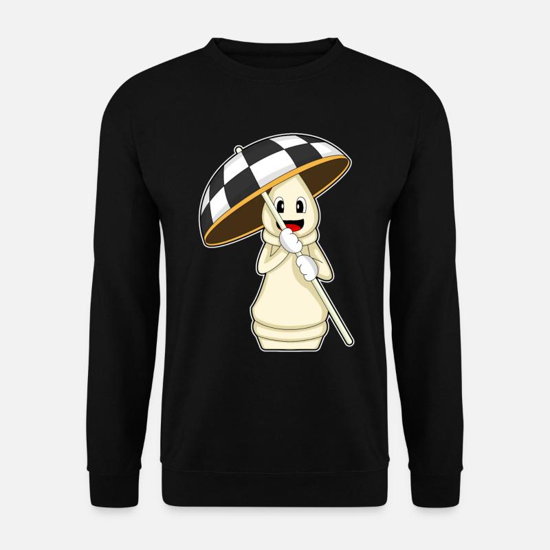 Pièce d’échecs Tour Échecs - Sweat-shirt Unisexe - noir