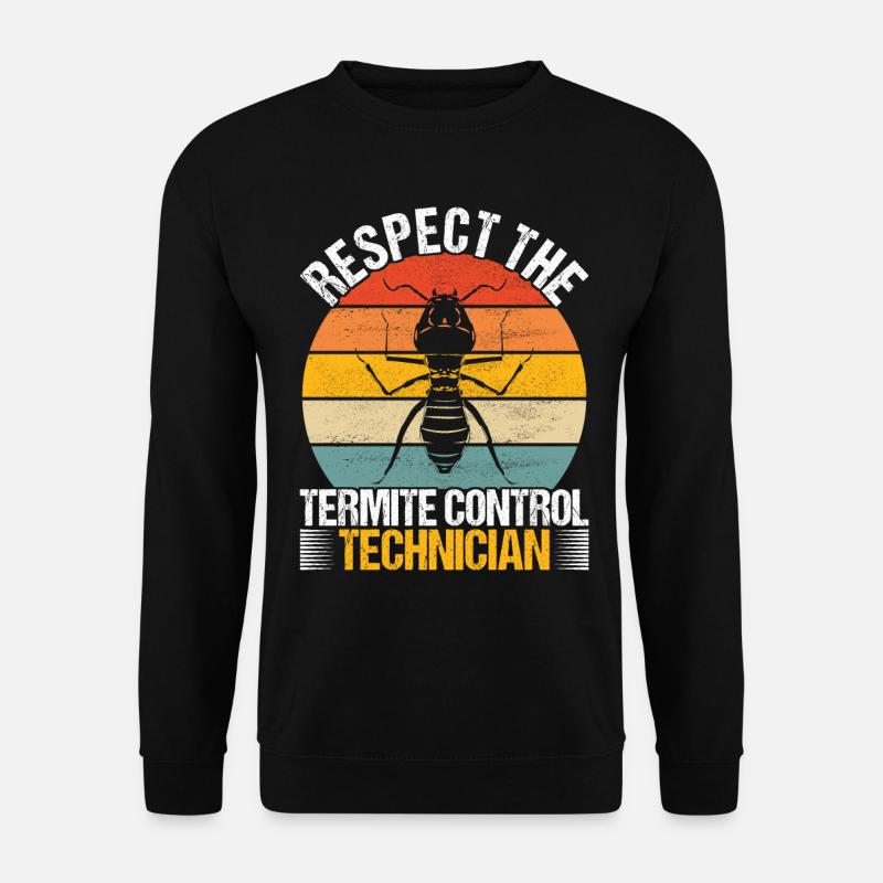 Pest Control Exterminator - Unisex Sweatshirt - black
