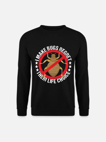 Pest Control Exterminator - Unisex Sweatshirt - black