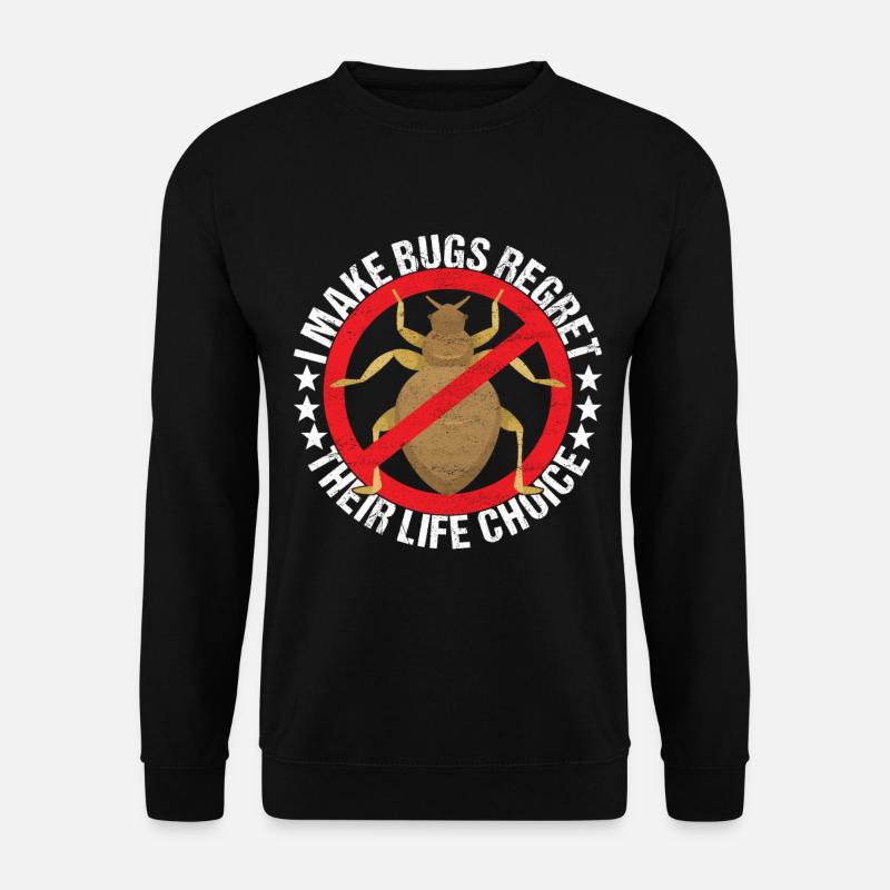 Pest Control Exterminator - Unisex Sweatshirt - black