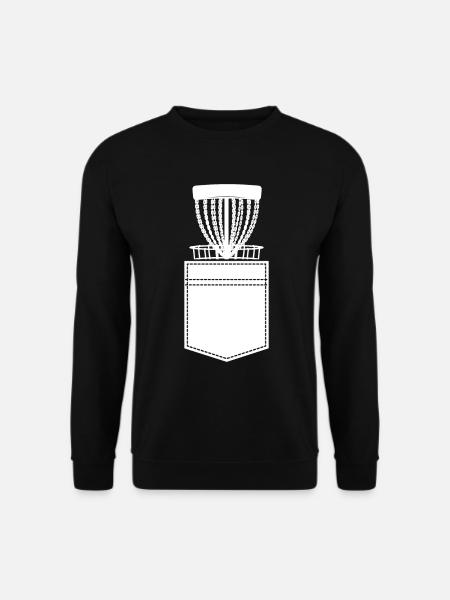 Joueur de Disc Golf Disc Golfer Disc Golf - Disc golf - Sweat-shirt Unisexe - noir
