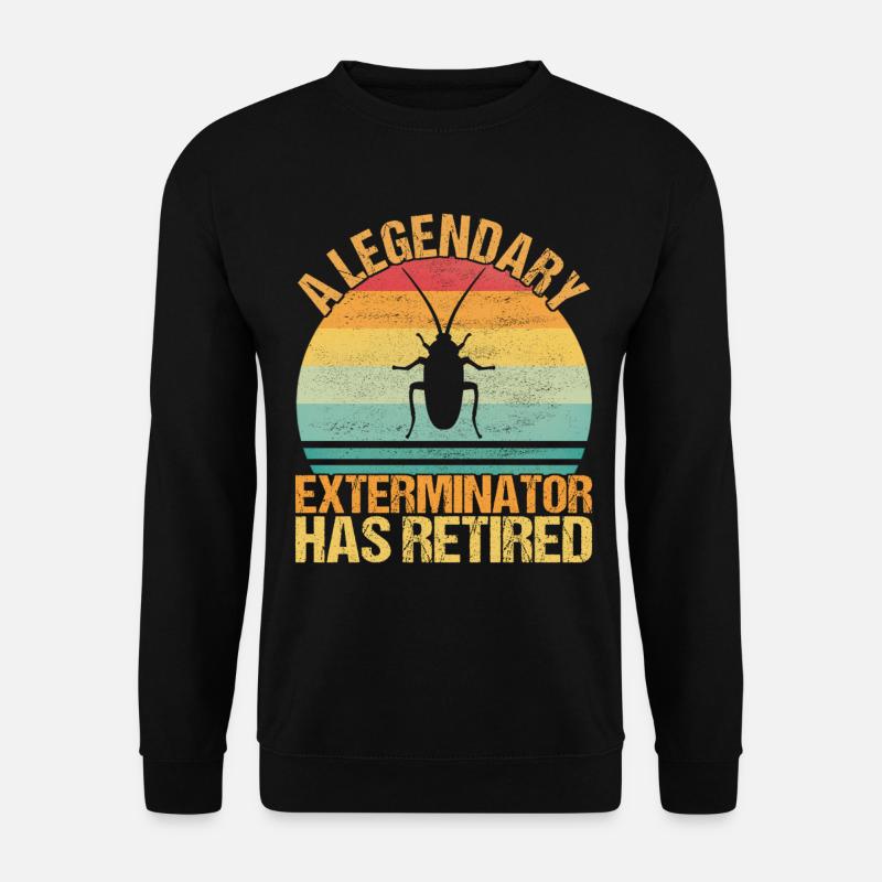 Schädlingsbekämpfung Kammerjäger - Unisex Pullover - Schwarz