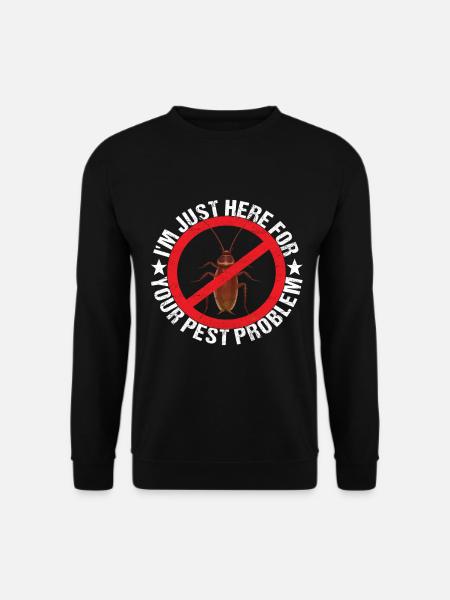 Pest Control Exterminator - Unisex Sweatshirt - black