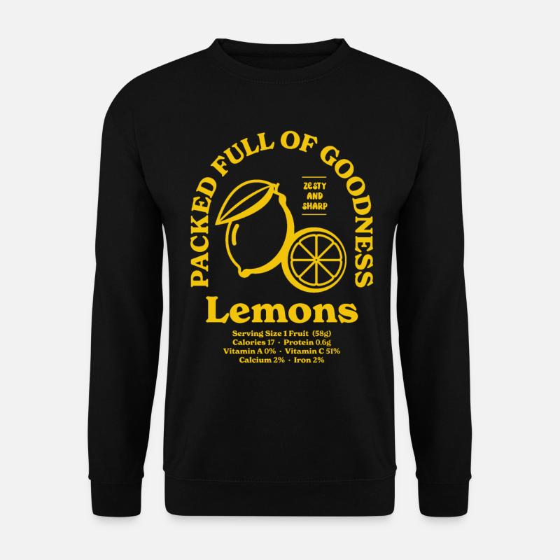 Lemons Nutritional - Unisex Sweatshirt - black