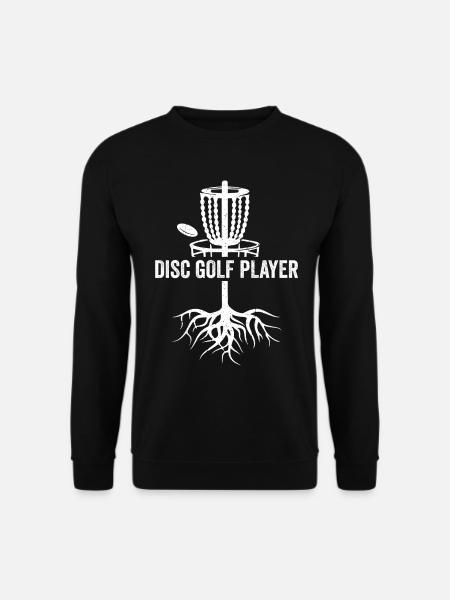 Disc Golf Player Disc Golf Basket Disc Golfer - Unisex Pullover - Schwarz