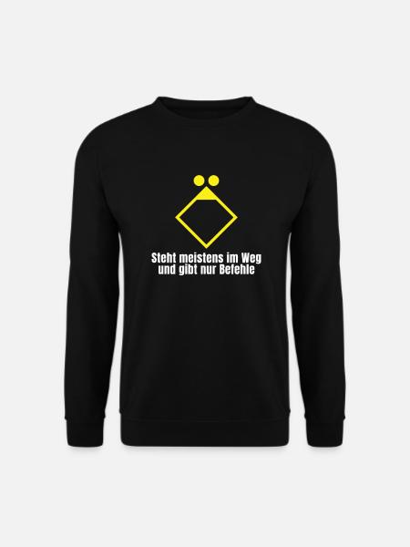 Gruppenführer Feuerwehr taktische Zeichen - Unisex Pullover - Schwarz