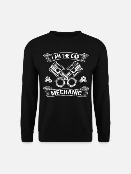 Automobile Mechanic Auto Mechanic - I am the Car M - Unisex Pullover - Schwarz