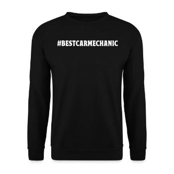 #BestCarMechanic - Mécanique automobile - Sweat-shirt Unisexe - noir - Devant - Alina (178cm) & Michal (187cm)