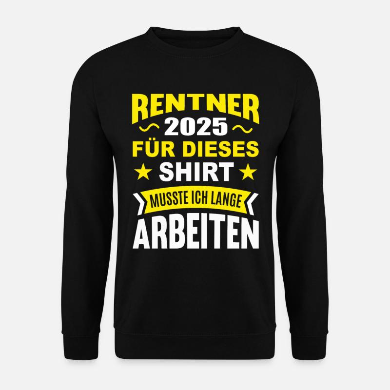 Pensioners 2025 - Unisex Sweatshirt - black