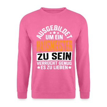 Concierge Gestion de l’immeuble Concierge Dicton - Sweat-shirt Unisexe - rose - Devant