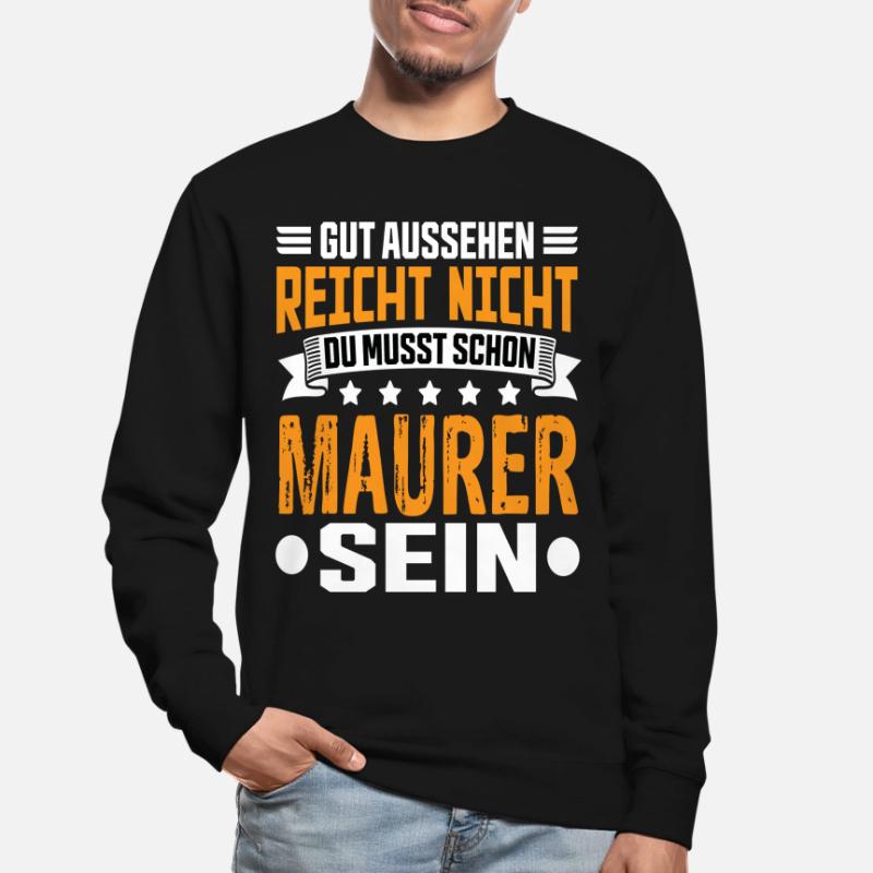 Bricklayer Building Construction Structural Engineer Bricklayer Funny Unisex Sweatshirt