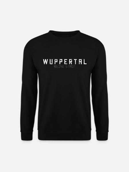 Wuppertal Meine Stadt - Unisex Pullover - Schwarz