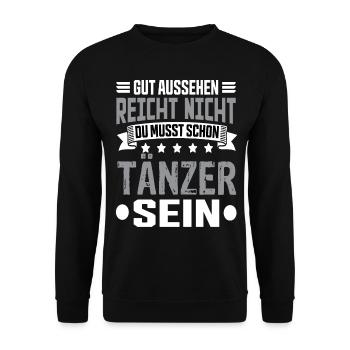 Danseur - Sweat-shirt Unisexe - noir - Devant - Alina (178cm) & Michal (187cm)