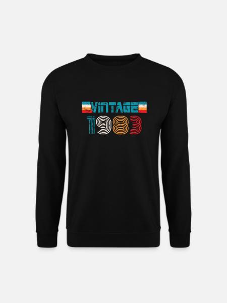 Millésime anniversaire 1983 - Sweat-shirt Unisexe - noir