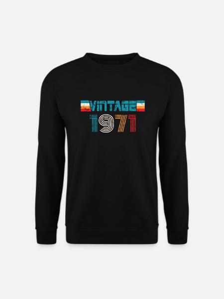 Millésime anniversaire 1971 - Sweat-shirt Unisexe - noir