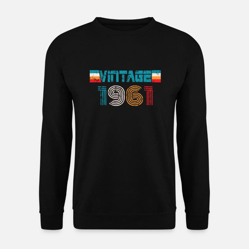 Millésime anniversaire 1961 - Sweat-shirt Unisexe - noir
