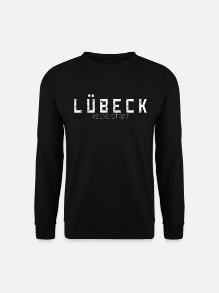 Lübeck Mijn Stad - Uniseks sweater - zwart