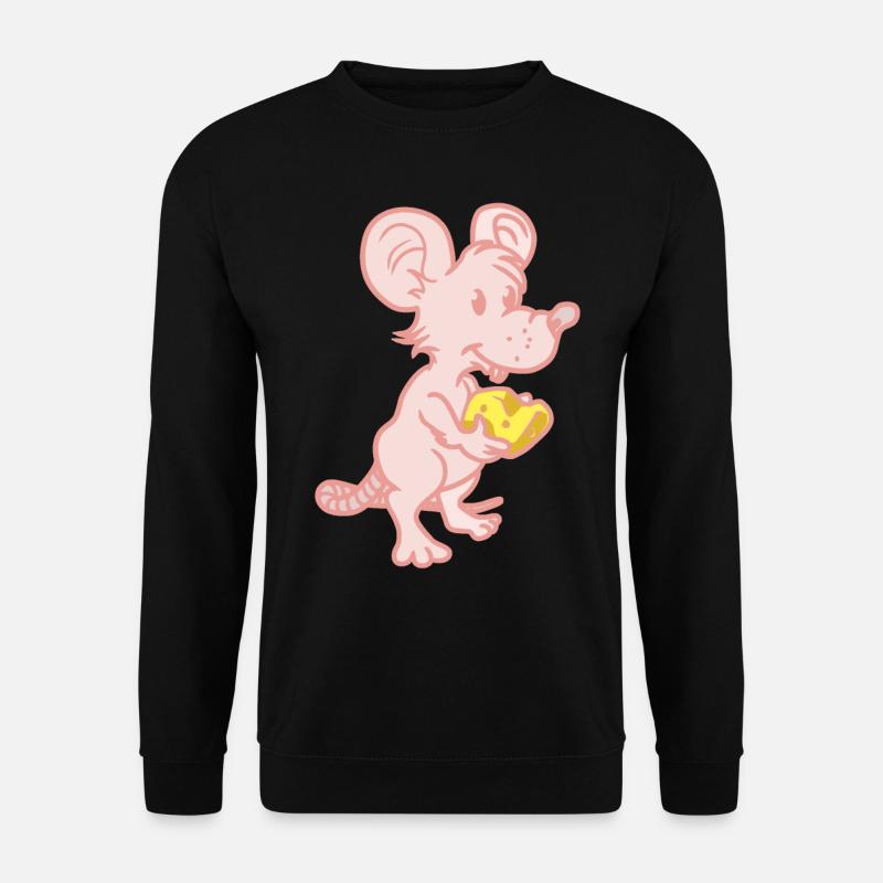 Mouse - Unisex Sweatshirt - black