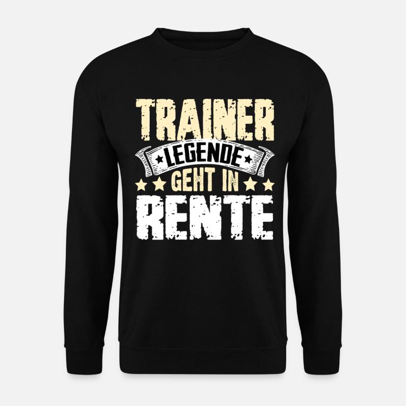 Coach legend retires - Unisex Sweatshirt - black