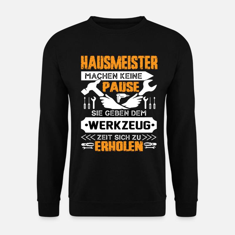 Caretakers don't take a break - Unisex Sweatshirt - black