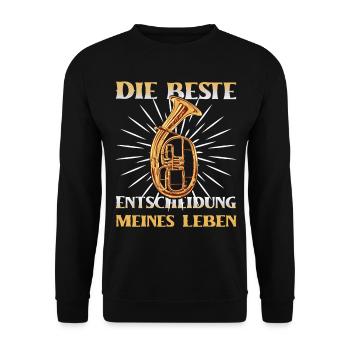 La meilleure décision de ma vie Ten - Sweat-shirt Unisexe - noir - Devant - Alina (178cm) & Michal (187cm)