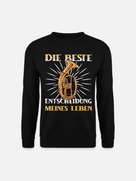 Die beste Entscheidung meines Lebens Ten - Unisex Pullover - Schwarz