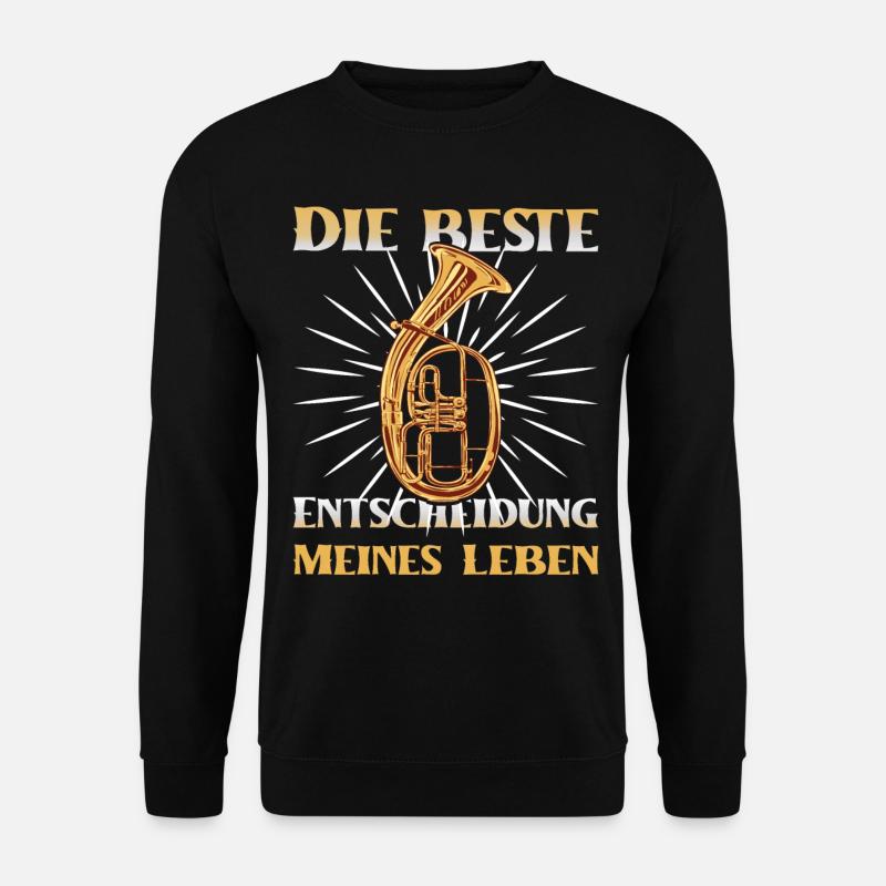 Die beste Entscheidung meines Lebens Ten - Unisex Pullover - Schwarz