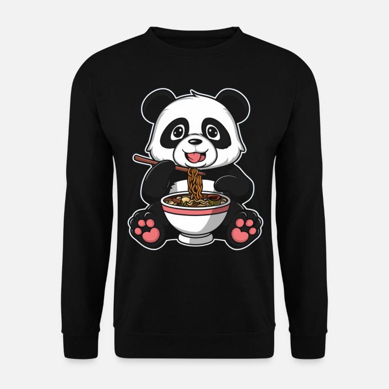 Panda Panda Ours Drôle - Sweat-shirt Unisexe - noir