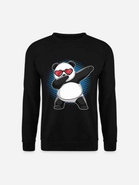 Panda Panda Ours Drôle - Sweat-shirt Unisexe - noir