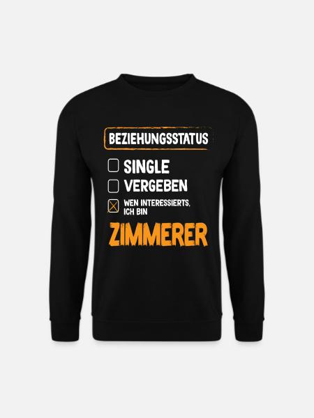 Zimmerer Relationship Status - Unisex Sweatshirt - black