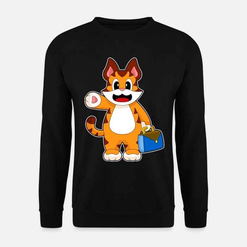 Tiger Unternehmer - Unisex Pullover - Schwarz