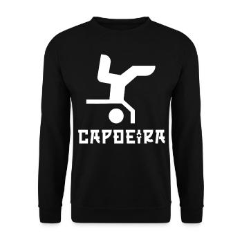 Capoeira - Unisex Sweatshirt - black - Front - Alina (178cm) & Michal (187cm)