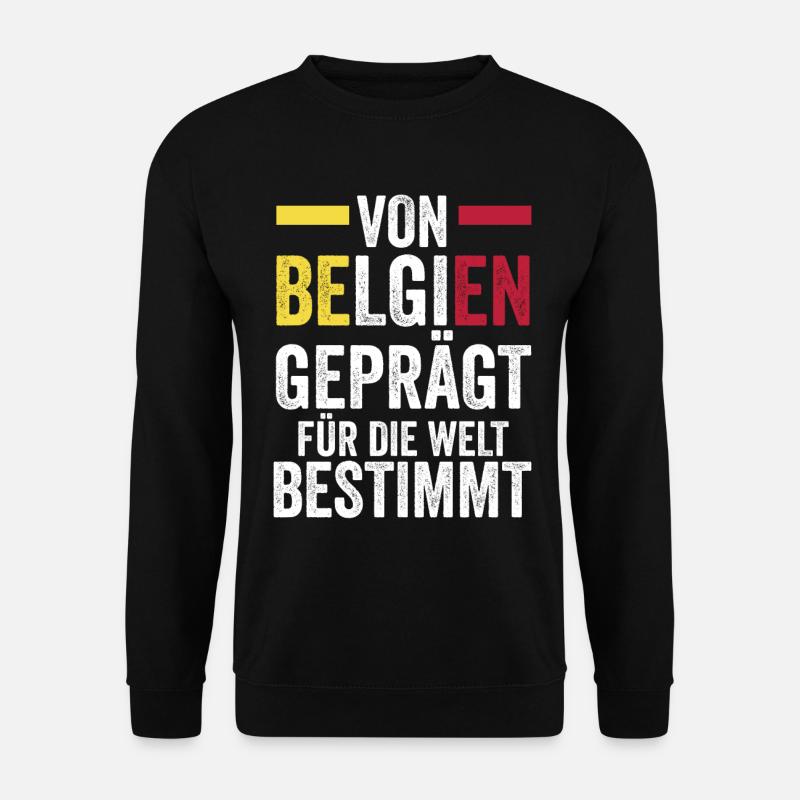 Belgian Belgian Belgium - Unisex Sweatshirt - black