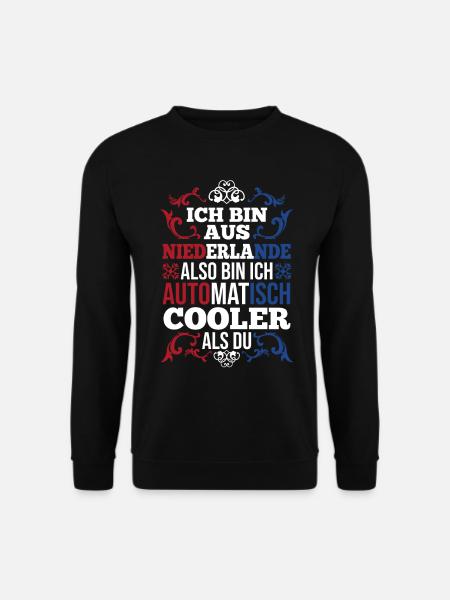 Netherlands Netherlands Holland - Unisex Sweatshirt - black